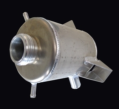 Vaschetta h2o motore nourice acqua water tank alluminio aluminium lab